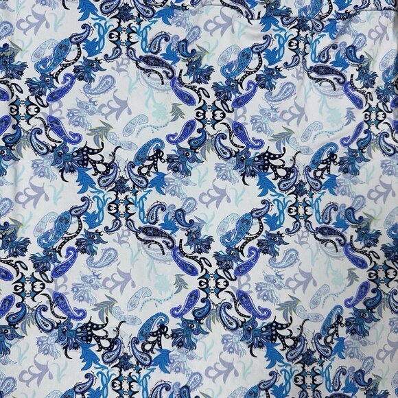 Lulu B Athletic Skort Size Large Zip Pocket Slit Stretch Nylon Skirt Shorts Golf - Picture 3 of 15